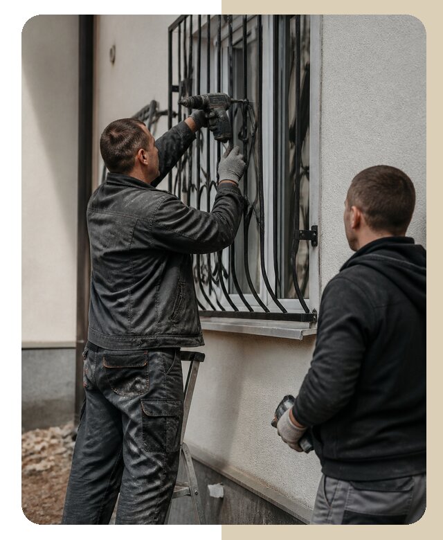 Установка наружных решеток в Амурске от 5063 р. | ДвериЛегко-Мрс